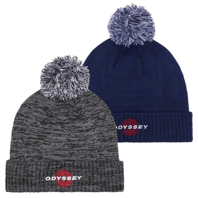 Callaway Golf Mens TA Pom Pom Classic Warm Outdoor Tour Beanie Hat