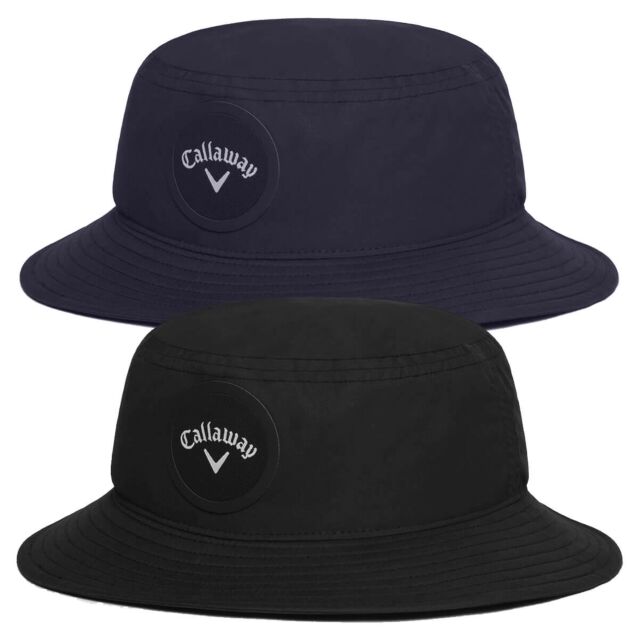 Callaway Golf Mens 2026 Aqua Dry Waterproof One Size Versatile Logo Bucket Hat
