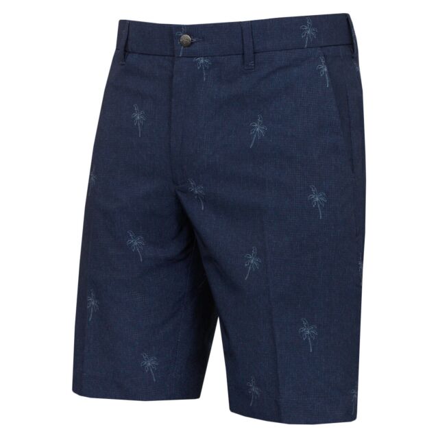 Callaway Golf Mens Ergo Palm Print Opti-Dri Technology Shorts
