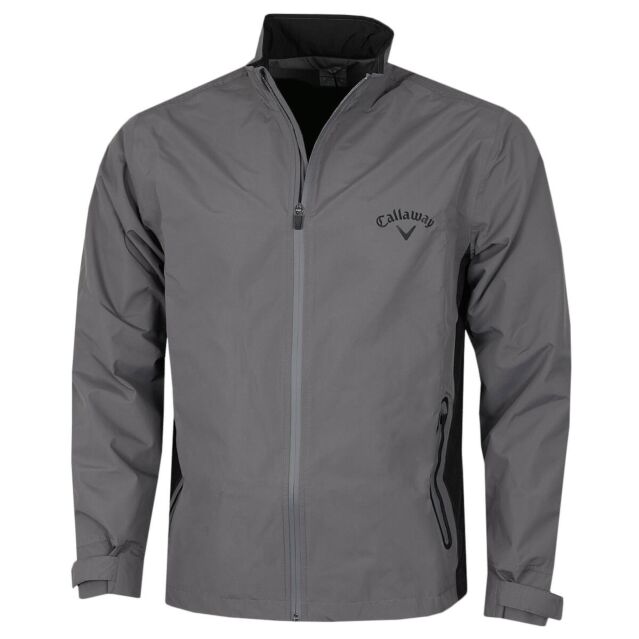 Callaway Golf Mens 2026 Ace Waterproof Breathable Adjustable Taped Jacket
