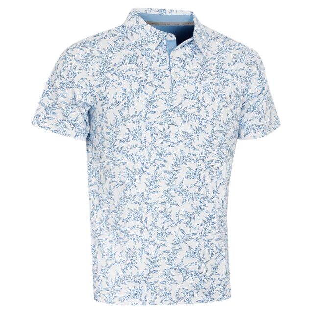 Callaway Mens Chev Botanical Opti-Dri Easy Care Stretch Golf Polo Shirt