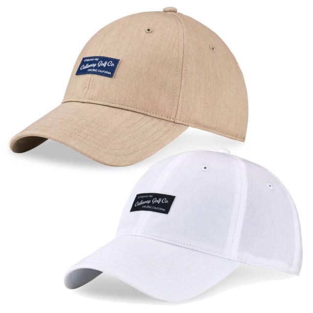 Callaway Golf Mens Relaxed Retro Low Profile Unstructured One Size Cap