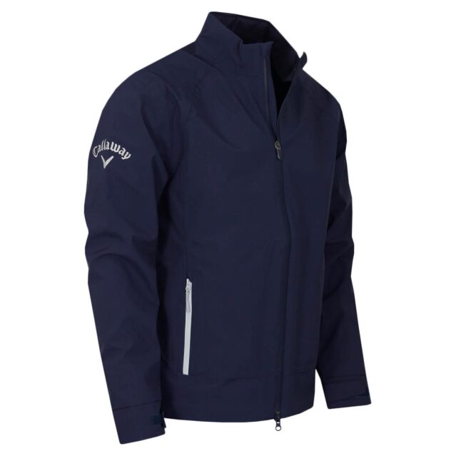 Callaway Golf Mens Stormguard III Premium Full Zip Waterproof Wind Jacket