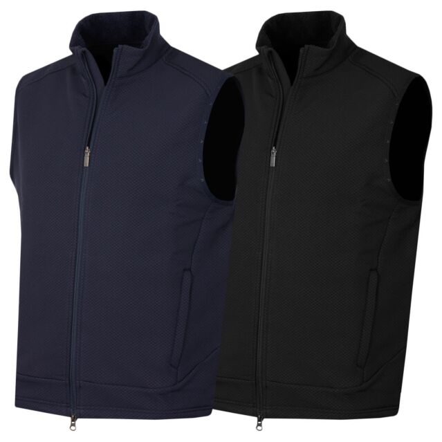 Callaway Golf Mens Vest Sherpa Water Resistant Stretch Thermal Golf Gilet