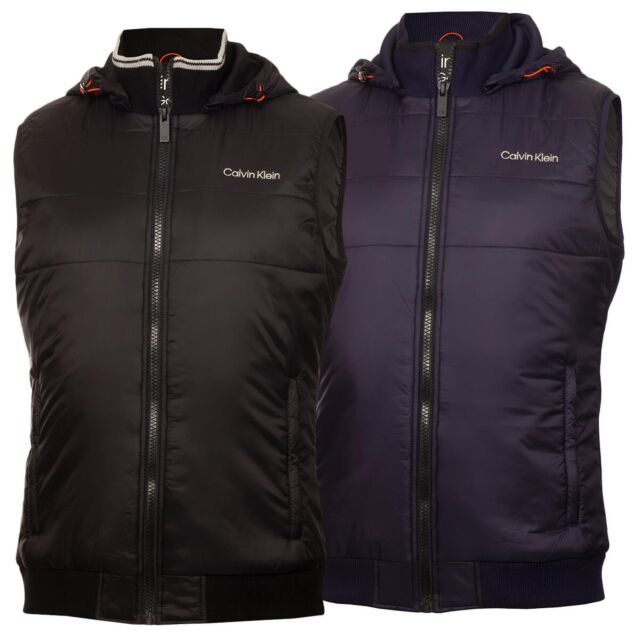 Calvin Klein Mens Somme Valley Hybrid Water Resistant Thermal Golf Gilet