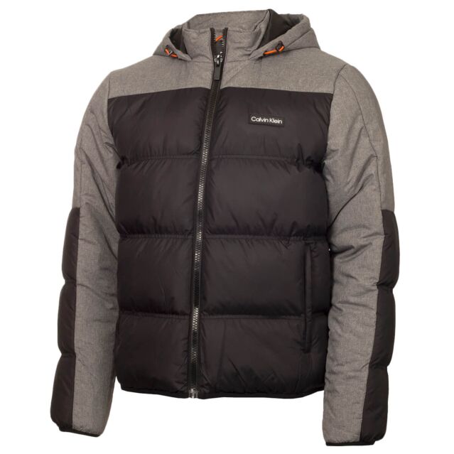 Calvin Klein Mens Elmswell Hybrid Water Resistant Thermal Golf Jacket