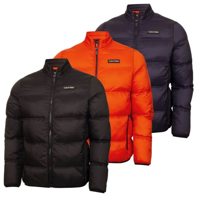 Calvin Klein Mens Torrington Padded Insulated Thermal Golf Jacket