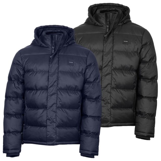 Calvin Klein Mens Vanta Hooded Lightweight Insulated Golf Puffa Jacket