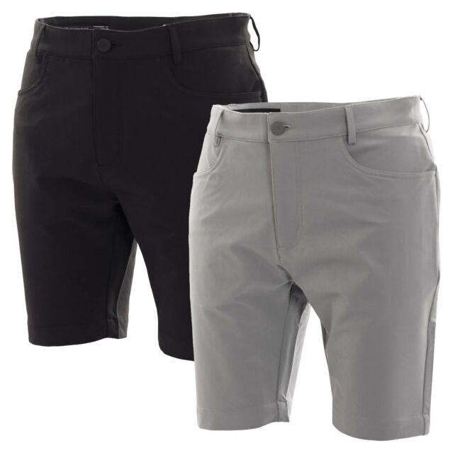 Calvin Klein Mens Genius 4-Way Stretch Quick Drying Golf Shorts