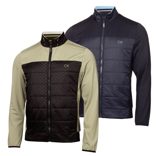 Calvin Klein Mens Malden Hybrid Water Repellent Thermal Golf Jacket