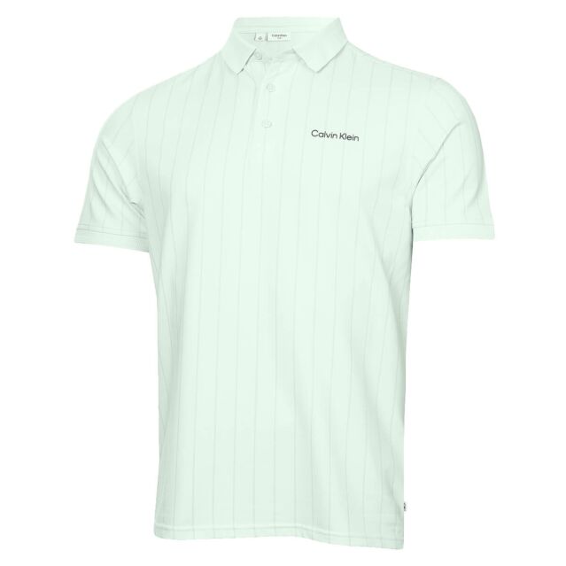 Calvin Klein Mens Cape Club Moisture Wicking Technical Golf Polo Shirt