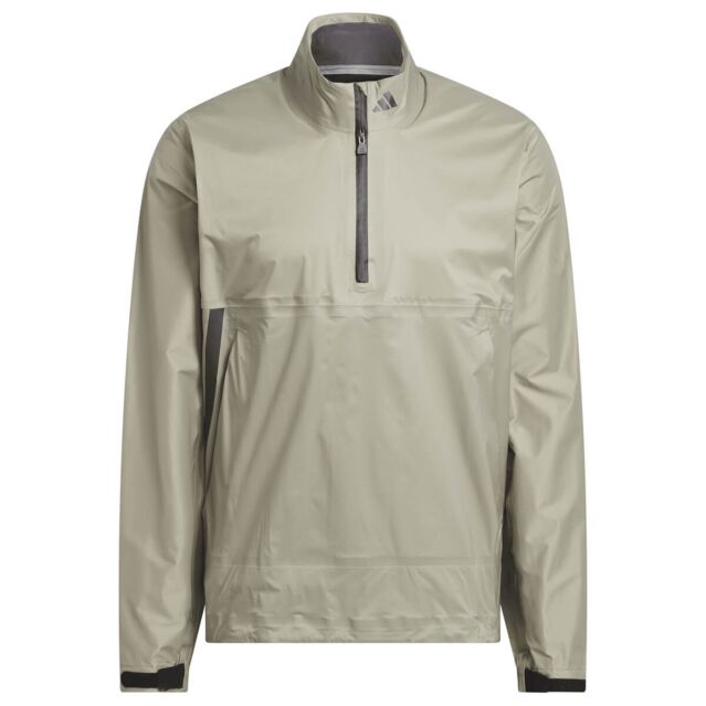 adidas Golf Mens Ultimate365 Tour CLIMAPROOF+ Half Zip Waterproof Jacket