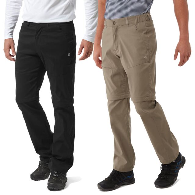Craghoppers Mens Kiwi Pro Quick Drying Zip Off Convertible Trousers