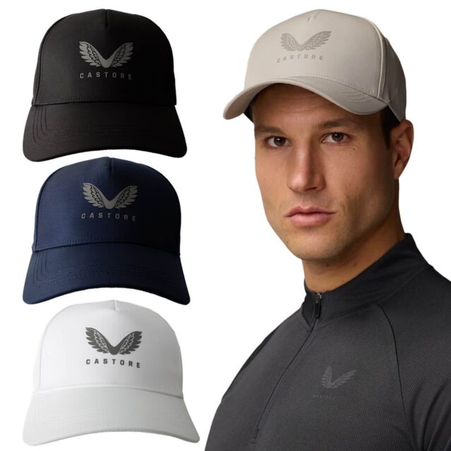 Castore Unisex Core Reflective Lightweight Adjustable Pro Tek Cap