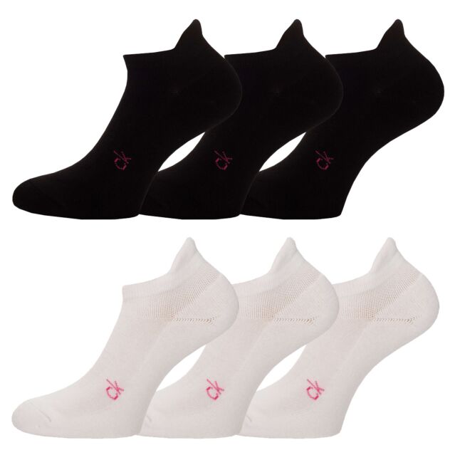 Calvin Klein Womens 2026 Golf Trainer with Tab (3 Pairs) Socks UK 4-8
