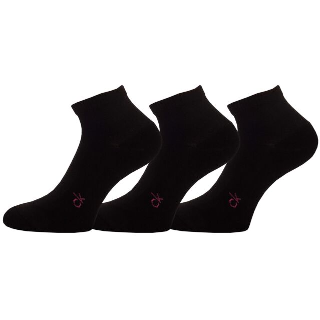 Calvin Klein Womens 2026 Golf Quarter (3 Pairs) Coolmax Socks UK 4-8