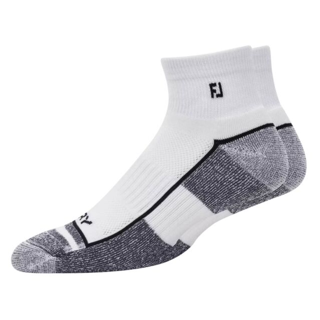 Footjoy Mens ProDry Quarter DrySof Breathable Comfy Cushioned Golf Socks