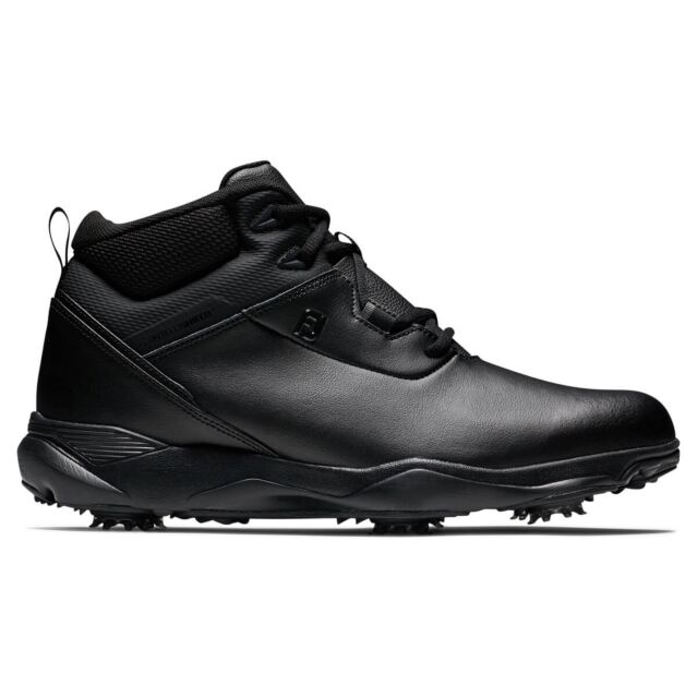 FootJoy Mens FJ Waterproof Leather Lightweight Lace Up Golf Boots
