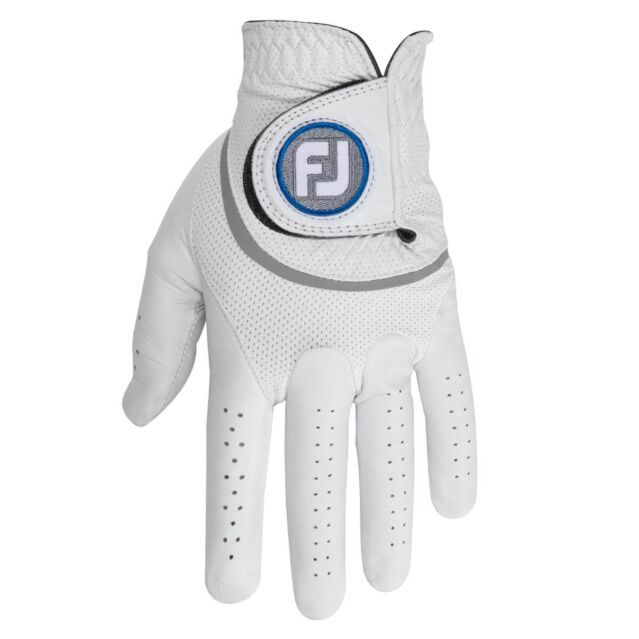 FootJoy Mens HyperFLX Left Hand Breathable Cabretta Leather Golf Glove
