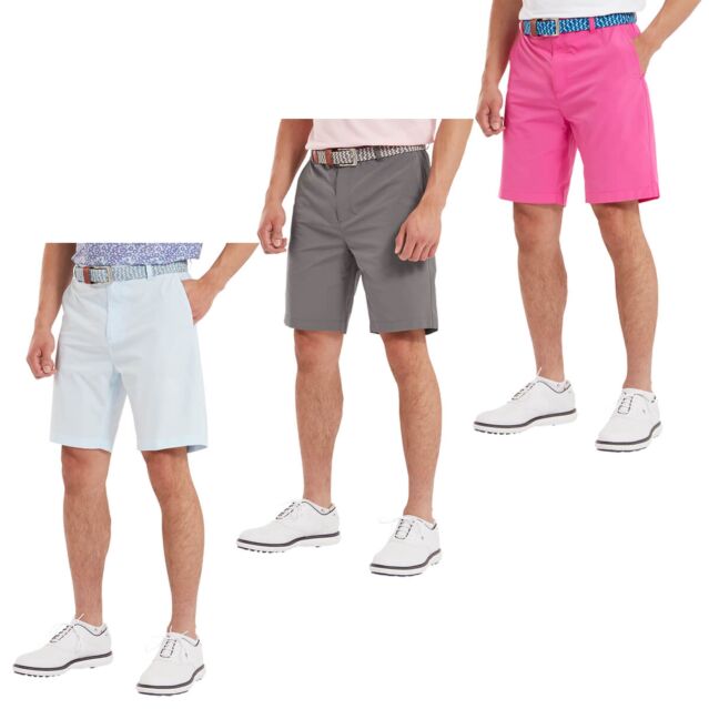 FootJoy Mens Par Two Way Stretch Lightweight Easy Care Golf Shorts