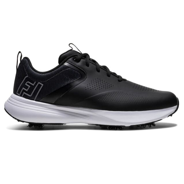 Footjoy Mens Qualifier ChromoLT Light EVA Spiked Wide Fit Golf Shoes