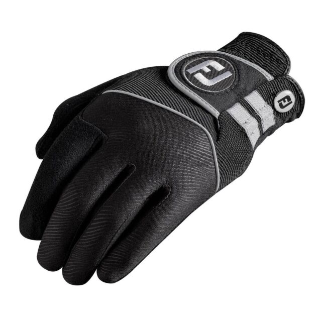 FootJoy Mens RainGrip Autosuede Palm Quick Dry ComfoTab Pair Golf Gloves