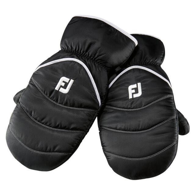 Footjoy Mens Winter Mitts Glove - Black - One Size