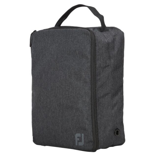FootJoy Unisex 2026 Durable Double Zip Branded Carry Handle Golf Shoe Bag