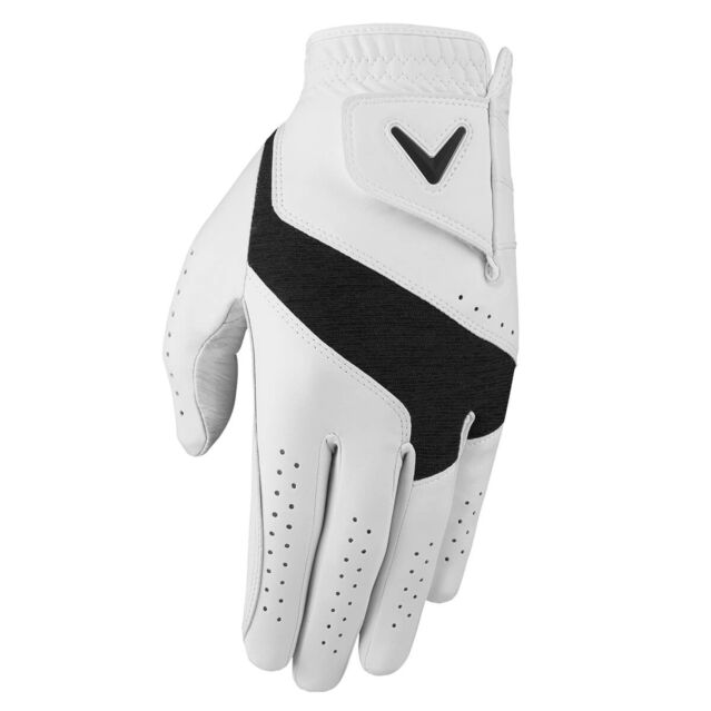 Callaway Golf Mens Fusion 24 Cabretta Leather Left Hand Golf Glove