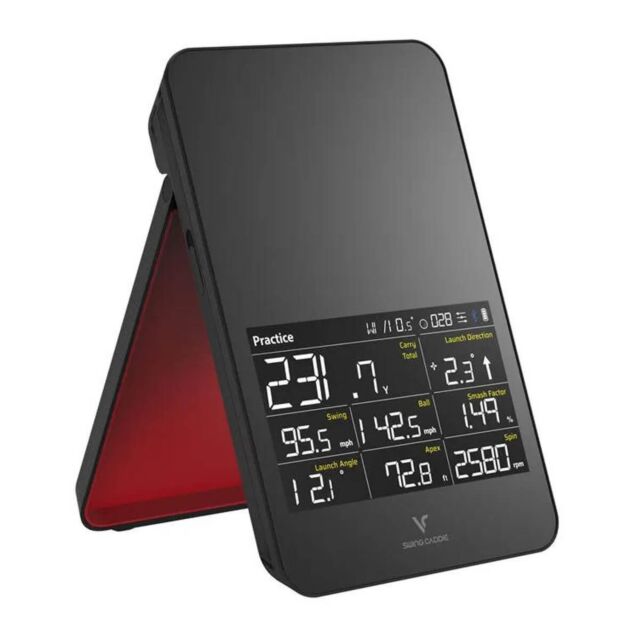 Swing Caddie SC4 Simulator Portable Rechargeable Launch Monitor