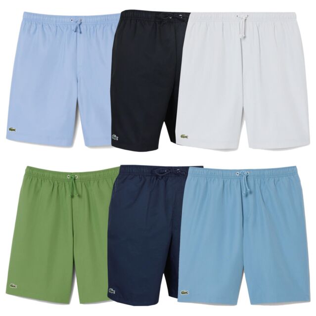 Lacoste Mens GH353T Sport Taffeta Drawstring Lined Elasticated Shorts