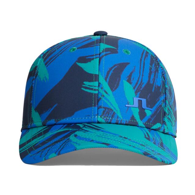 J.Lindeberg Mens Jim Print Fast Drying Breathable Golf Cap