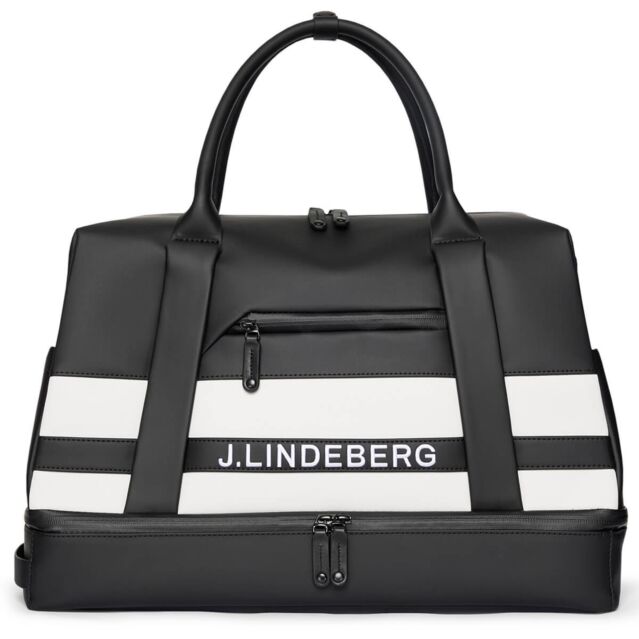J.Lindeberg Unisex Boston Bag 49L JL Branded Weekend Holdall