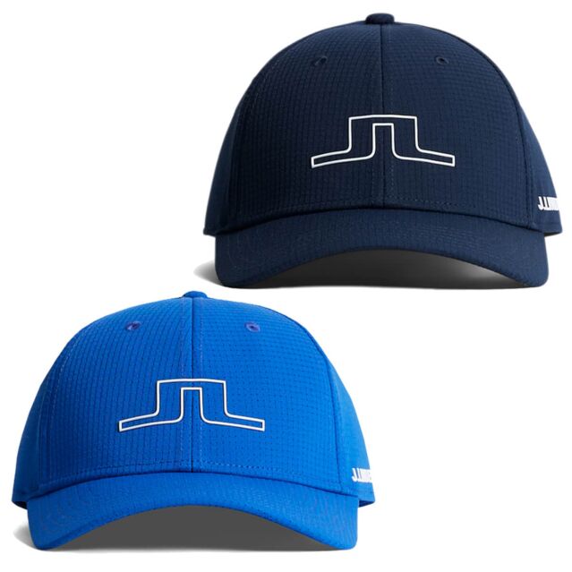 J.Lindeberg Mens Caden Classic Lightweight Breathable Quick Drying Golf Cap