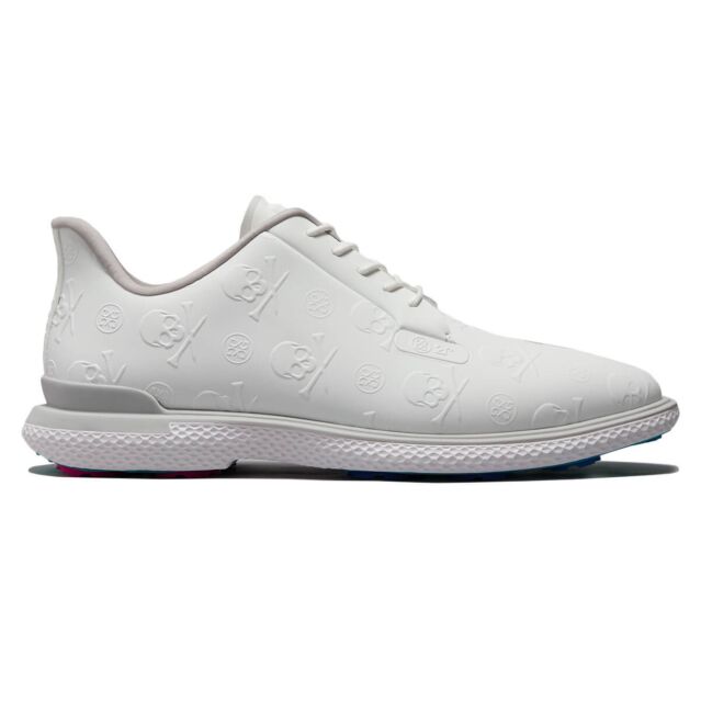 G/Fore Mens Gallivan2R Embossed Skull & Tees Comfy Spikeless Golf Shoes