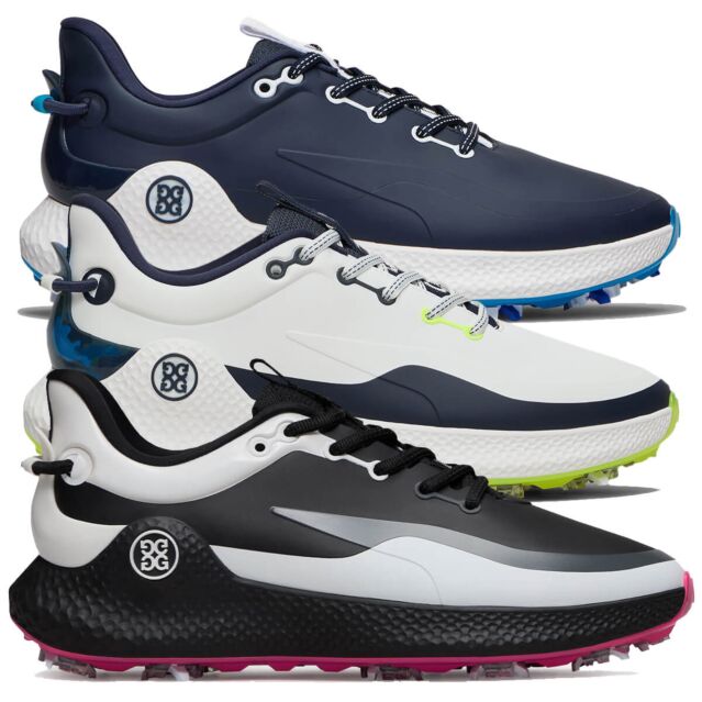 G/Fore Mens MG4+ O2 G/Lock Waterproof Anti-Odour Spiked Golf Shoes