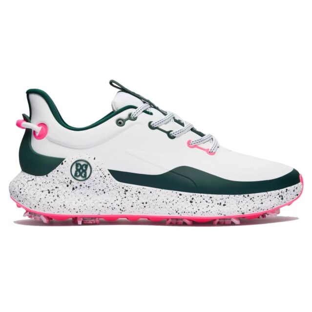 G/Fore Mens MG4+ O2 G/Lock Perforated Water Repellent Spiked Golf Shoes