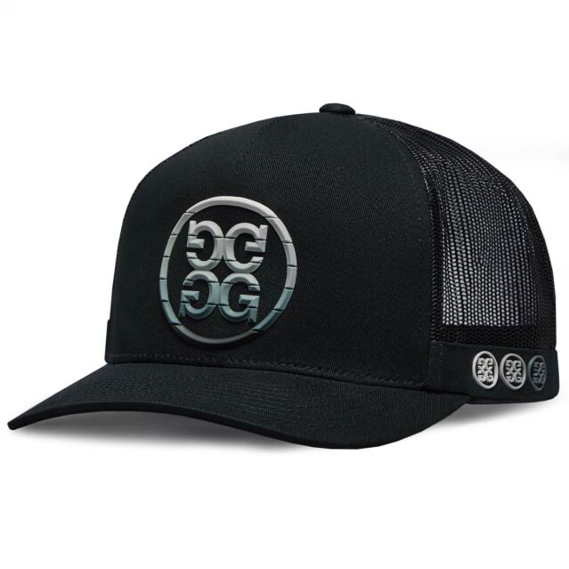 G/Fore Mens Gradient Circle G's Stretch Cotton Twill Trucker Golf Cap