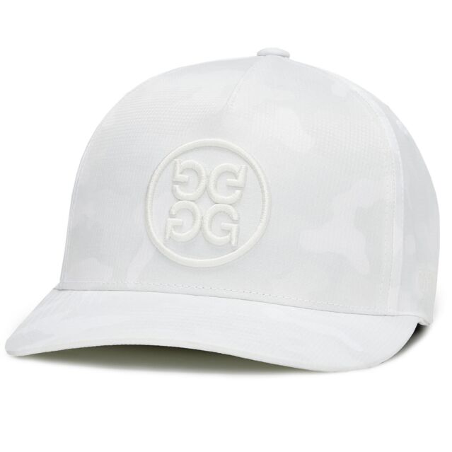 G/Fore Mens Camo Circle G's Ripstop Breathable Lightweight Golf Cap