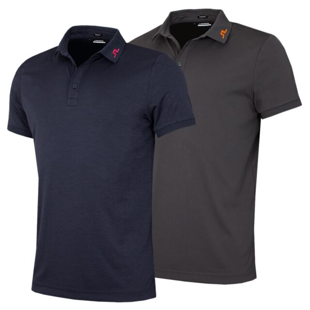 J.Lindeberg Mens KV Regular Fit 4-Way Stretch Golf Polo Shirt
