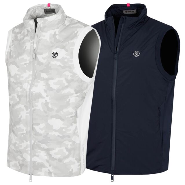 G/Fore Mens Maverick Hybrid 4-Way Stretch Light Golf Vest Gilet