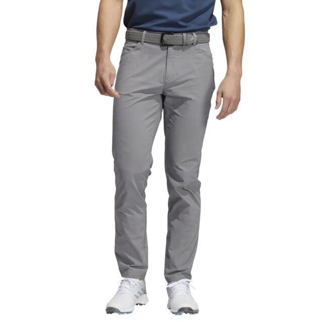 adidas Golf Mens Go-To Five Pocket Pant Trousers - Grey Three - 36/34