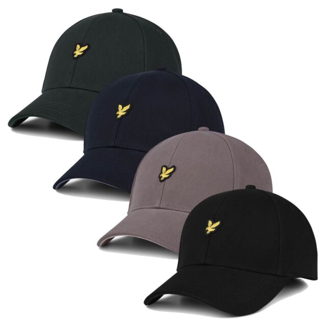 Lyle & Scott Unisex Heavy Twill Cotton Fabric Adjustable Baseball Cap