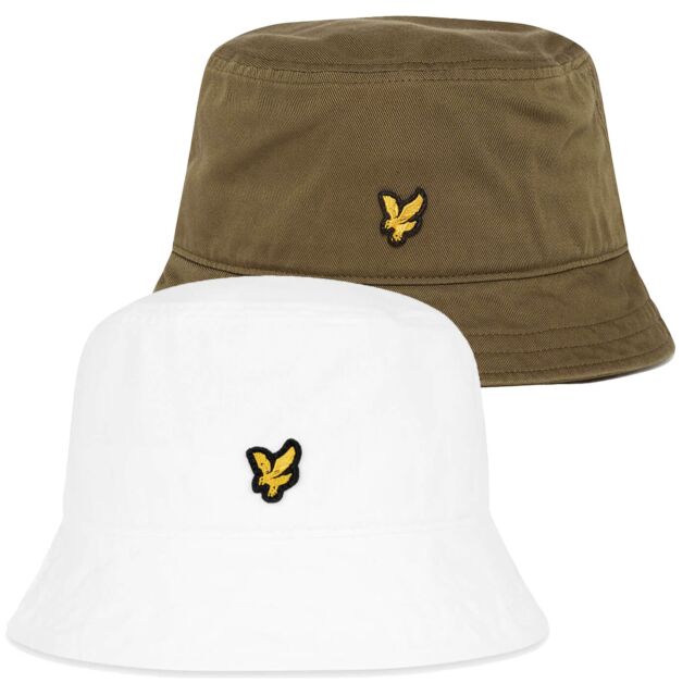 Lyle & Scott Mens Cotton Twill Eagle Logo Branded One Size Hat