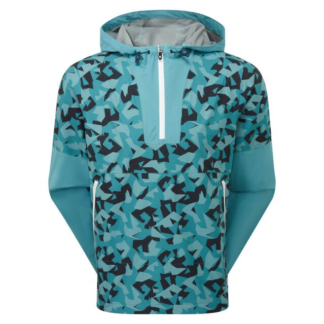 Footjoy Mens HydroLite X Waterproof Breathable Knit Panelling Golf Hoody