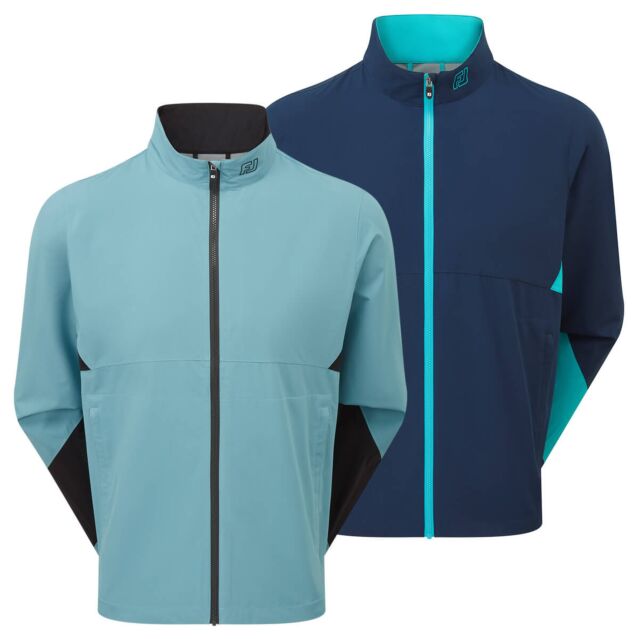 Footjoy Mens Hydrolite X Waterproof Stretch Breathable Packable Golf Jacket
