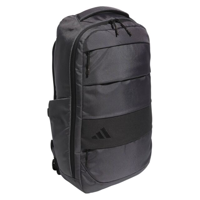 adidas Golf Mens Hybrid Water Resistant Pack With Laptop Pocket Rucksack