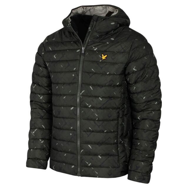 Lyle & Scott Mens Puffer Quilted Primaloft Waterproof Jacket