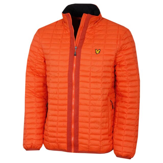 Lyle & Scott Mens Block Quilted Insulated Lightweight Jacket