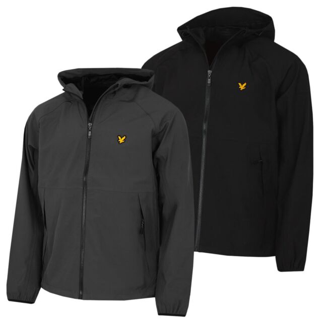 Lyle & Scott Mens Energy Lightweight Hooded Colour Blocked Jacket